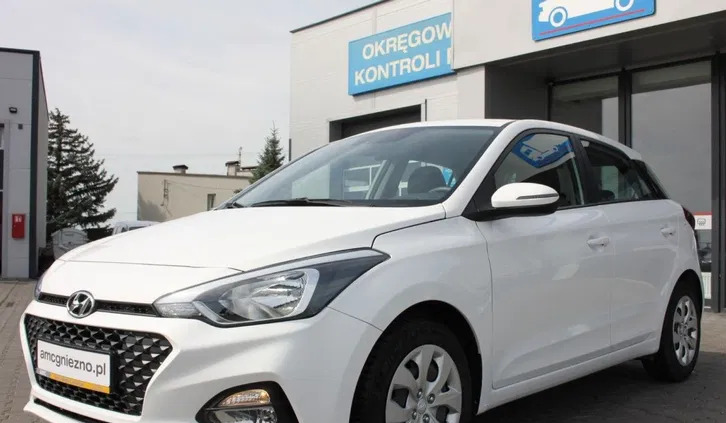 samochody osobowe Hyundai i20 cena 44900 przebieg: 18100, rok produkcji 2019 z Gniezno